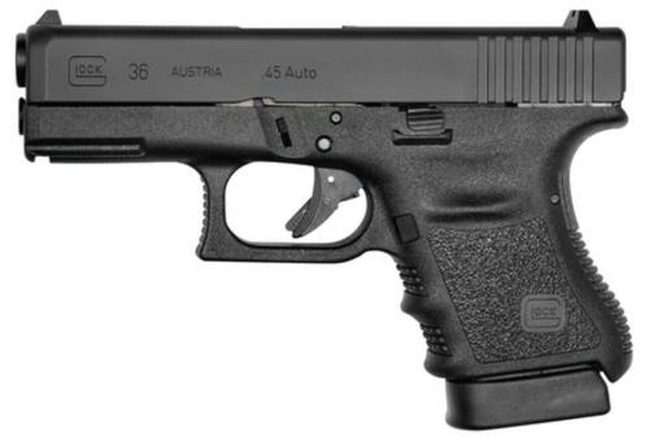 Glock G36 45 ACP 3.78" Barrel Fixed Sights, Rail 6 Rd Mag