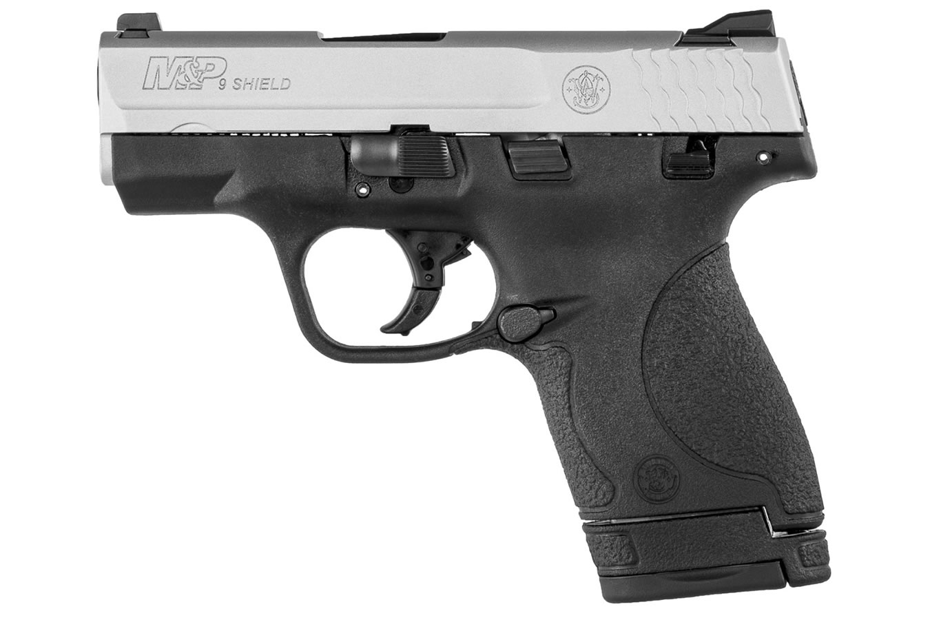 MP9 Shield 9mm Striker-Fired Pistol with Satin Aluminum Cerakote Slide