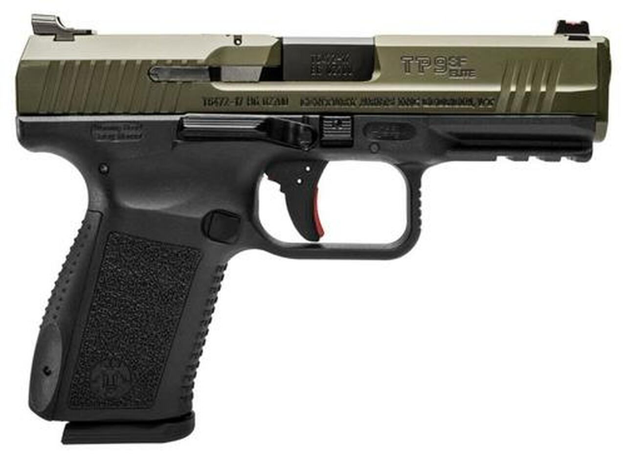 Canik TP9SF Elite, 9mm, 4.2", 15rd, OD Green
