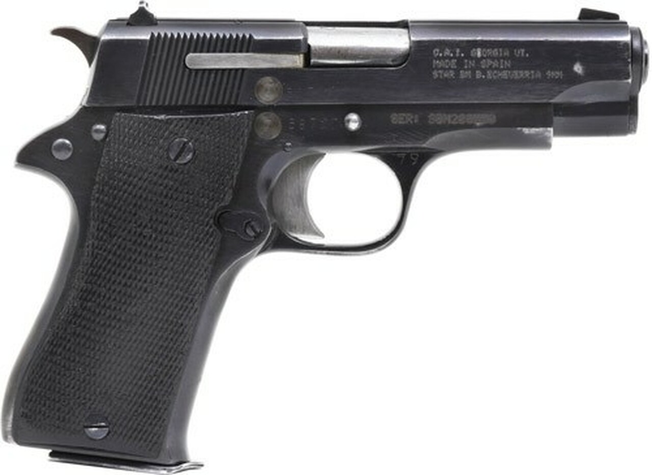 STAR BM 9MM PISTOL 3.77" BARREL, GOOD CONDITION, 8RD MAG