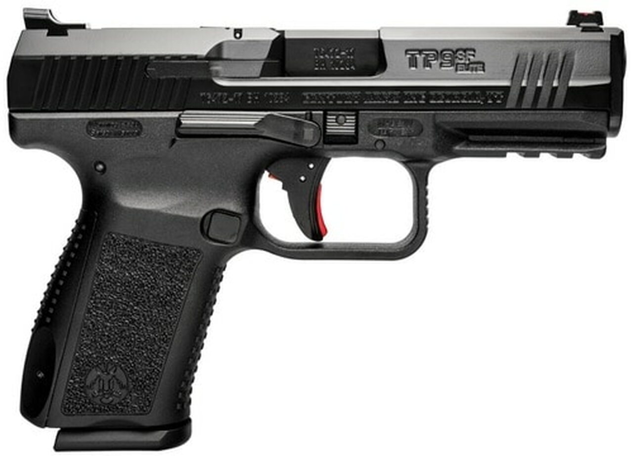 Canik TP9SF Elite 9mm, ONE Series, 4.19" Bbl, 15rd, Black Cerakote