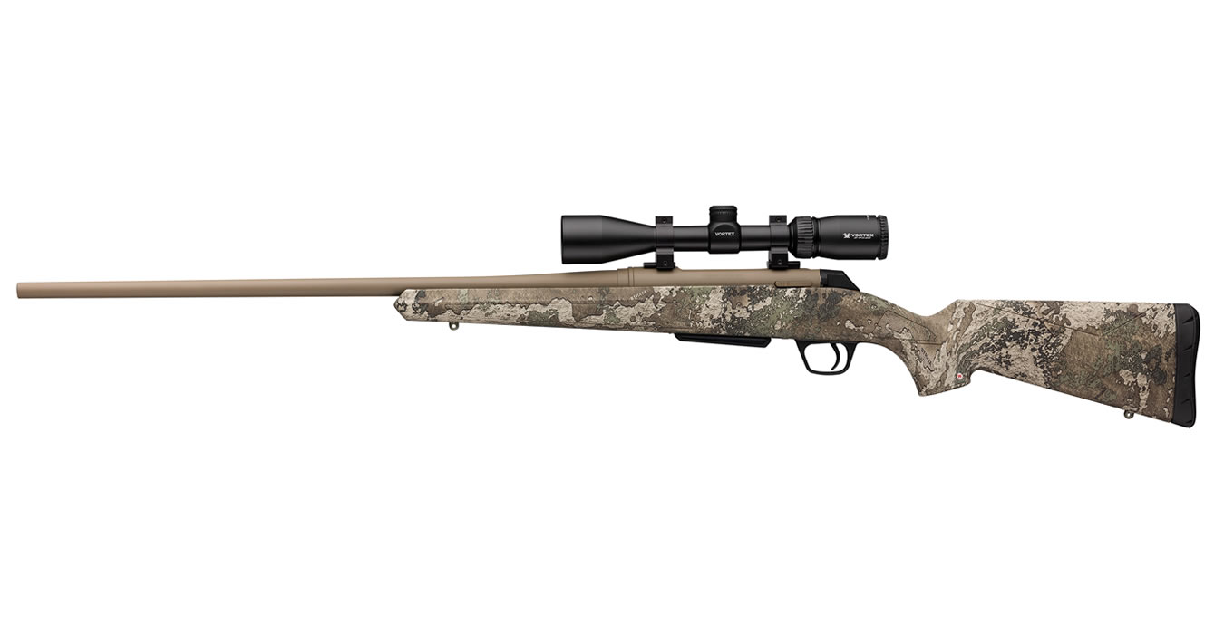XPR Hunter 6.5 Creedmoor Bolt-Action Rifle with Vortex Crossfire II Scope and True Timber Strata Stock