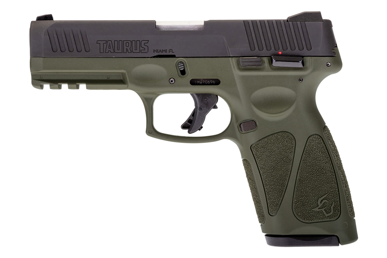 G3 9mm Striker-Fired Pistol with OD Green Frame