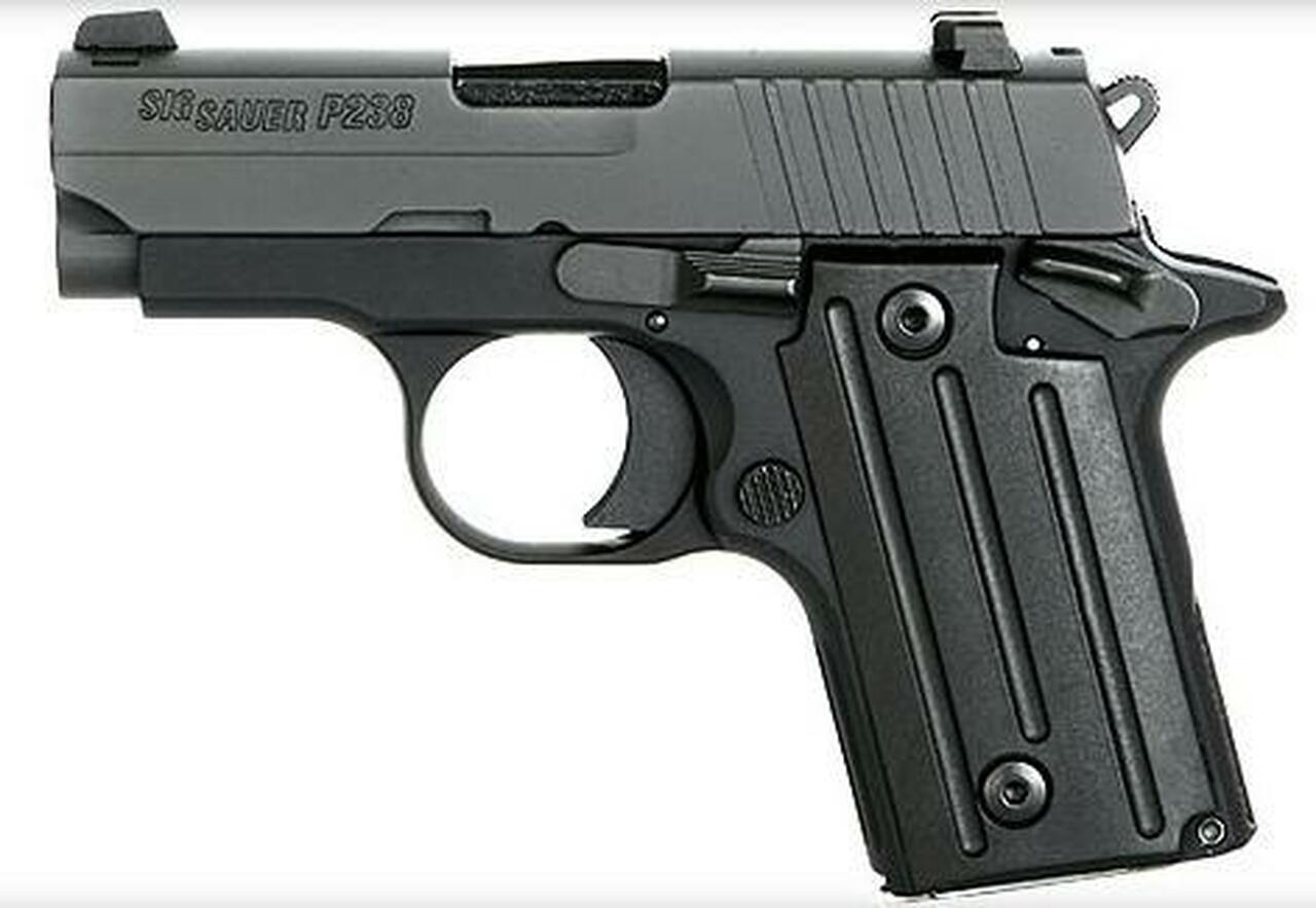 Sig P238 Sub Compact Pistol 380 ACP Black, Night Sights