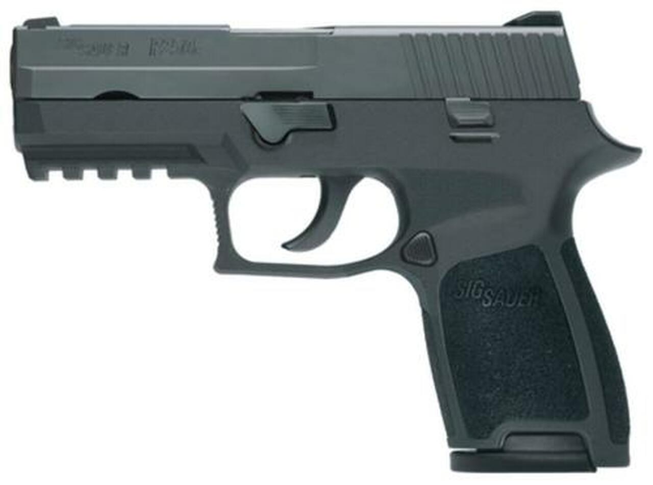 Sig P250 Compact .40 S&amp;W 3.9 Barrel Contrast Sights Black Nitron Slide Finish 13 Round Mag