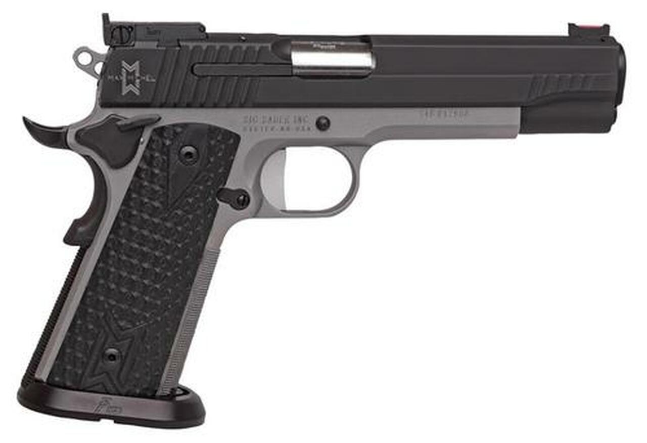 Sig 1911 40S&W, 5" MAX Michel Reverse 2-Tone, Adj Sights, G10 Gripx2, 8rd Mag, ICE Magwell