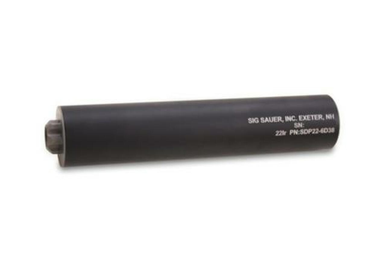 Sig SDP22 Rimfire Suppressor, .22 LR, Aluminum &amp; SS