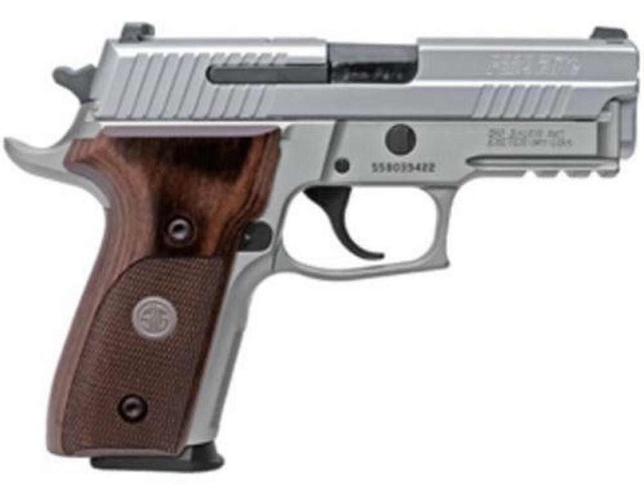 Sig P226 AS Elite .40 S&W, Stainless, Night Sights, Walnut Grips,12rd+1