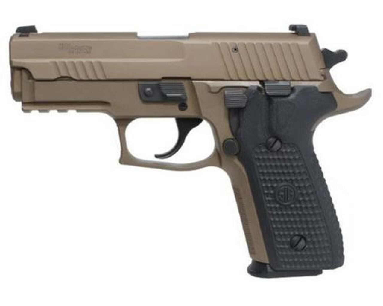 Sig P229 Emperor Scorpion 9mm, 3.9", Flat Dark Earth, 15rd, Siglite Night Sights