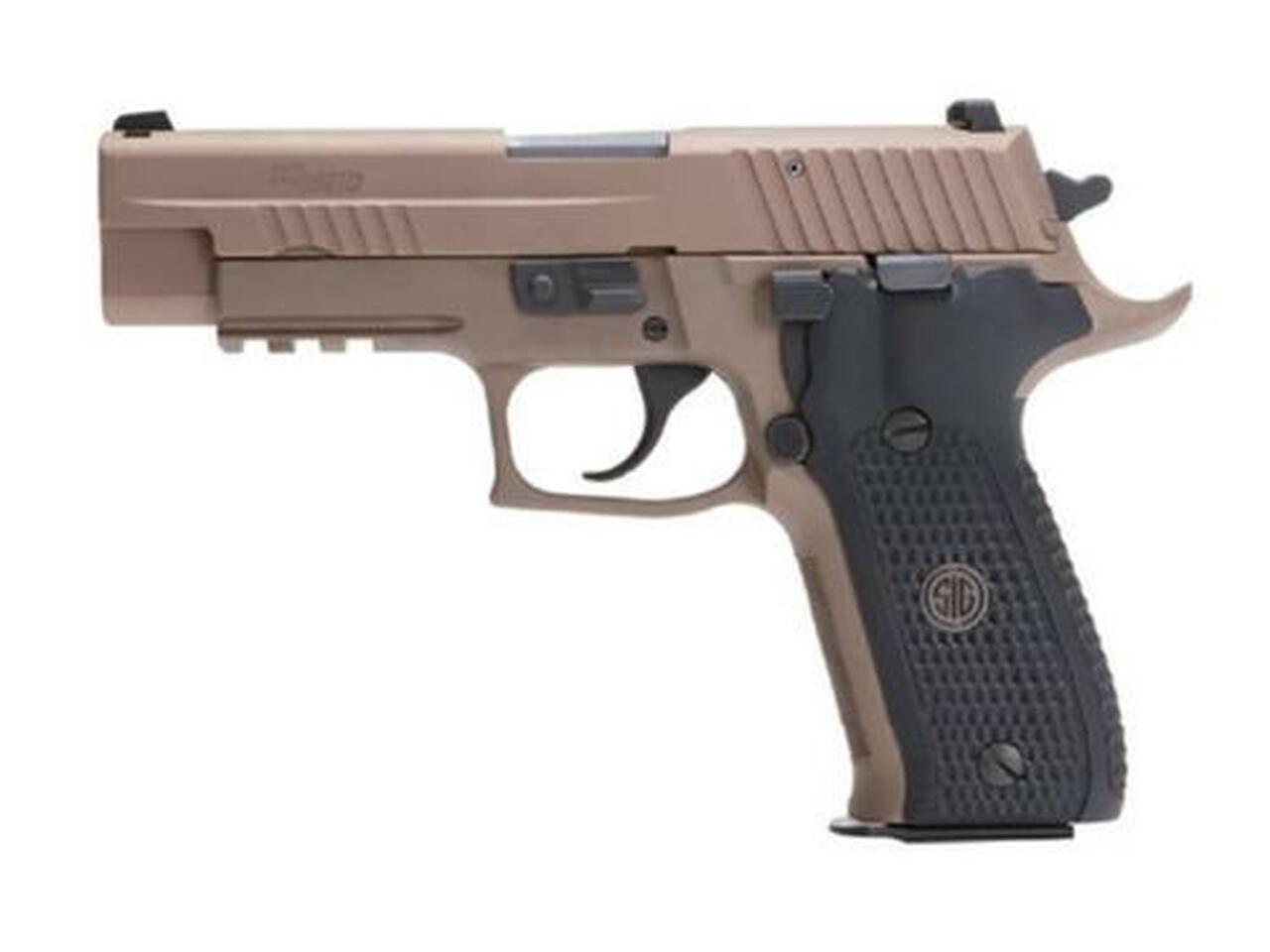 Sig P226 Emperor Scorpion 9mm, 4.4", FDE, Siglite NS, 10rd