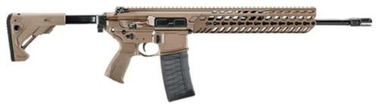 Sig MCX 5.56mm Patrol, 16", Flat Dark Earth, Semi Fold Telescoping, Alum Keymod Handguard, 30rd Mag