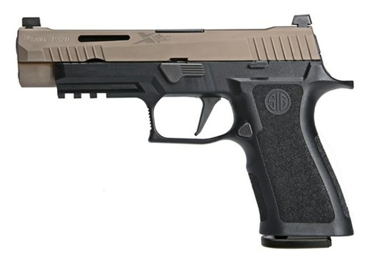 Sig P320 X-VTAC 9mm, 4.7" Barrel, Flat Dark Earth, Night Sights, 17rd Mags