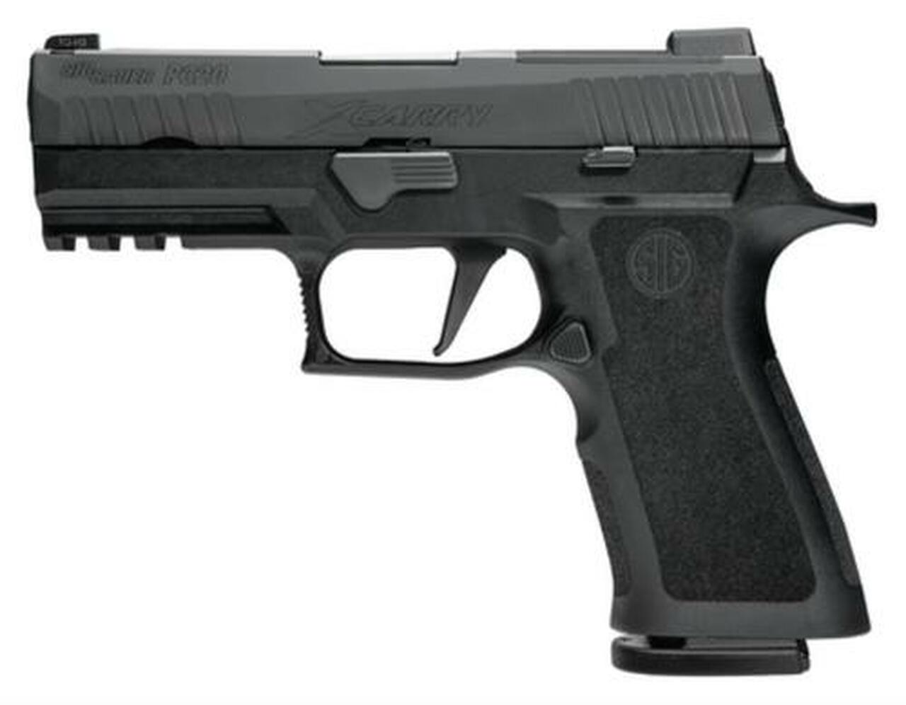 Sig P320 X-Series Double 9mm, 3.9", Black Nitron Stainless, 4 Point Safety, 10rd