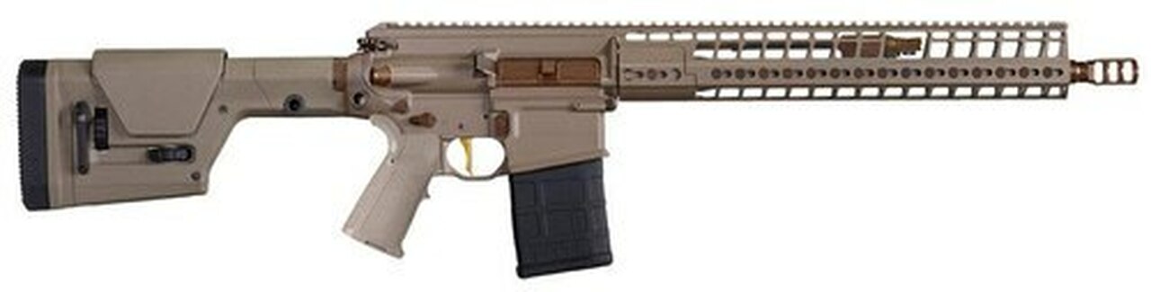 Sig 716 Marksman Exclusive 6.5 Creedmoor, 18" Barrel, Flat Dark Earth, 20rd Mag