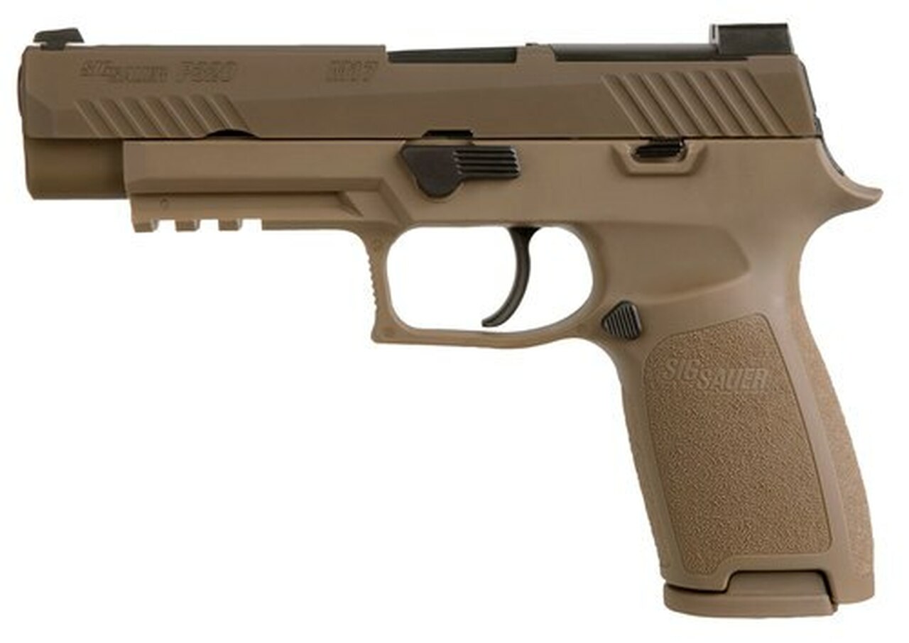 Sig P320 M17 9mm, 4.7" Barrel, Coyote, 10rd