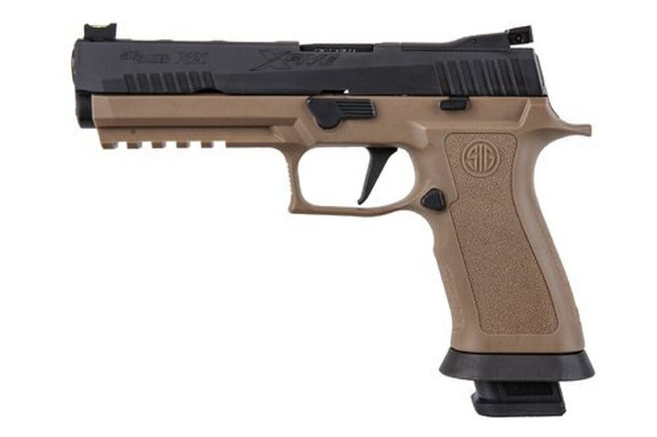 Sig P320 M17, 9mm, 5", 17rd, Nitron Slide, Coyote Tan