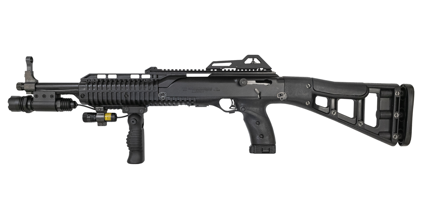 40TS 40 S&amp;W Carbine with Forward Grip, Light and Laser