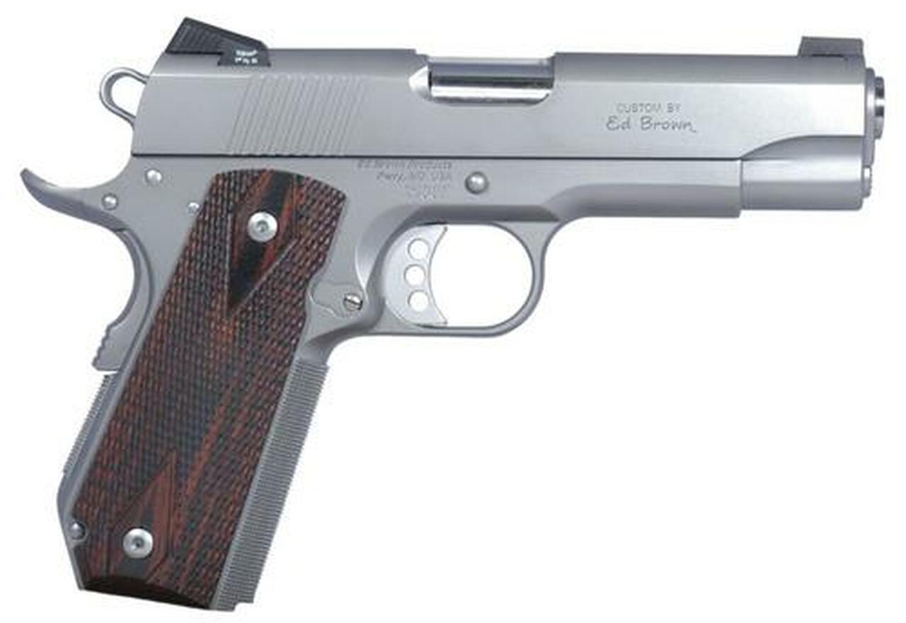 Ed Brown Executive Carry SOA 45 ACP 4" Barrel Laminate Grip 7 Rd Mag