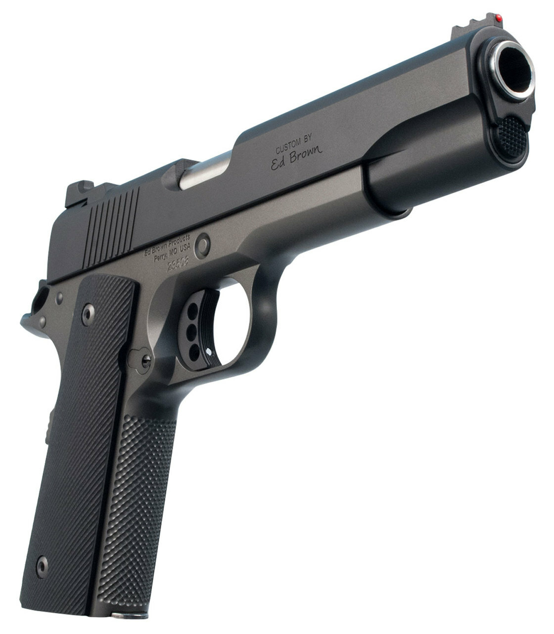 Ed Brown Special Forces Single 45 ACP 5" Barrel, Black VZ Grip Stealth Gray Gen4 Frame Black Gen4, 7rd