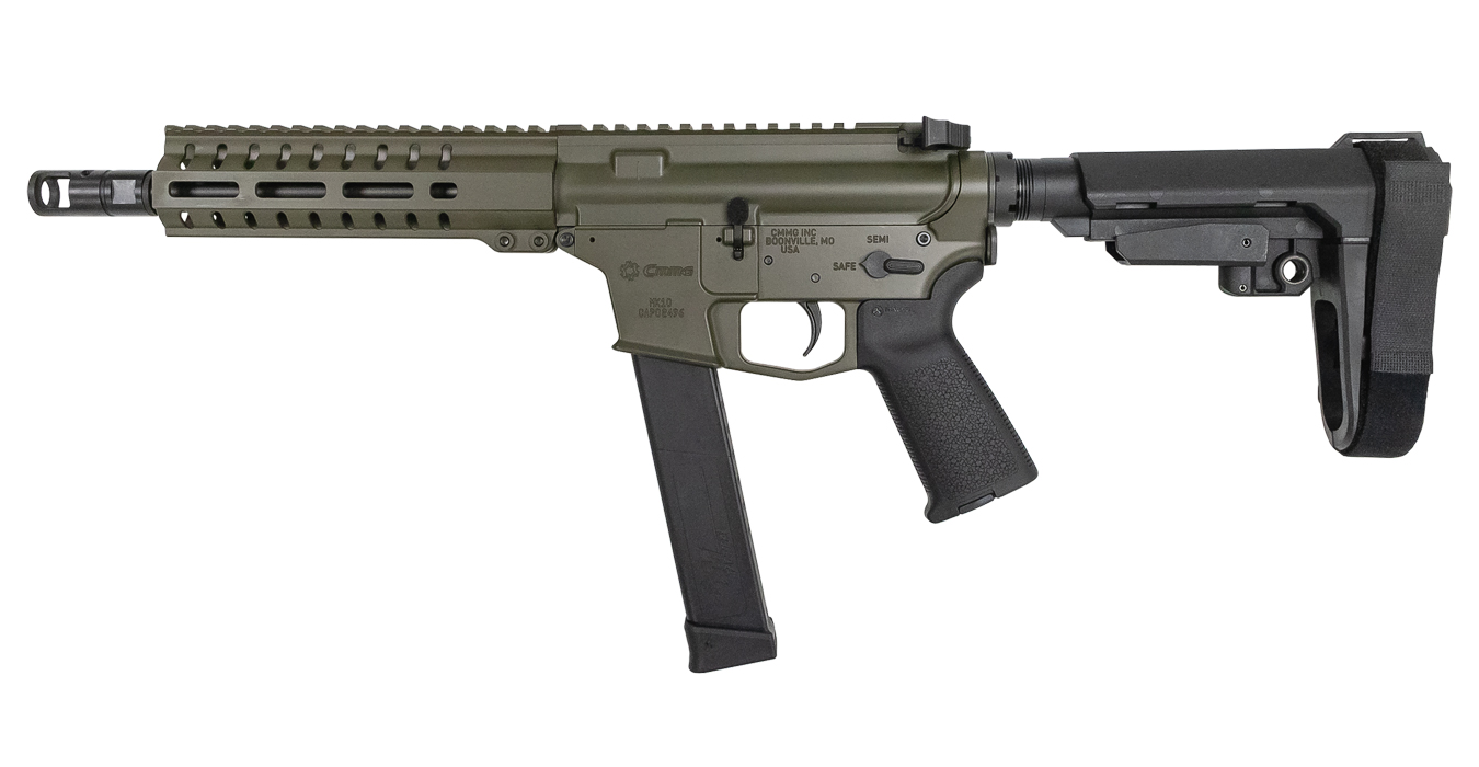 Banshee 300 Mk10 10mm AR Pistol with OD Green Cerakote Finish