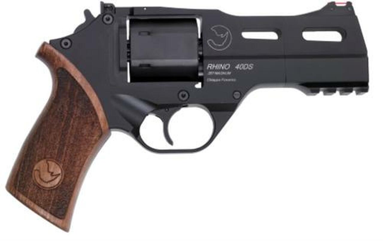 Chiappa Firearms Rhino 40DS, .357 Mag/9mm Combo, 4", 6rd, Black