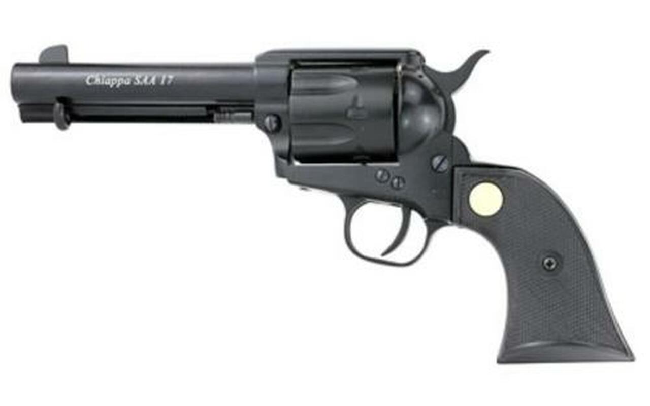 Chiappa Firearms 1873 Single Action Revolver, .17 HMR, 4.75" Barrel, 6rd, Black