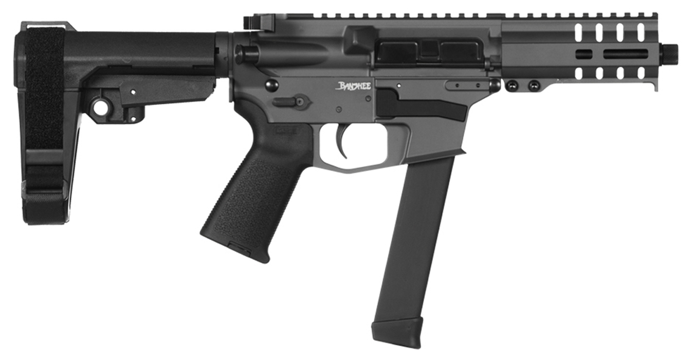 Banshee 300 MKGS 9mm AR Pistol with Sniper Gray Cerakote Finish
