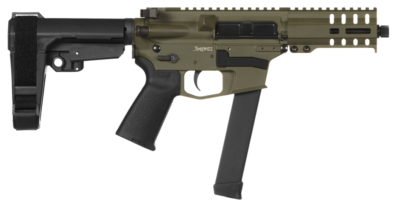 Banshee 300 MKGS 9mm AR Pistol with OD Green Cerakote Finish