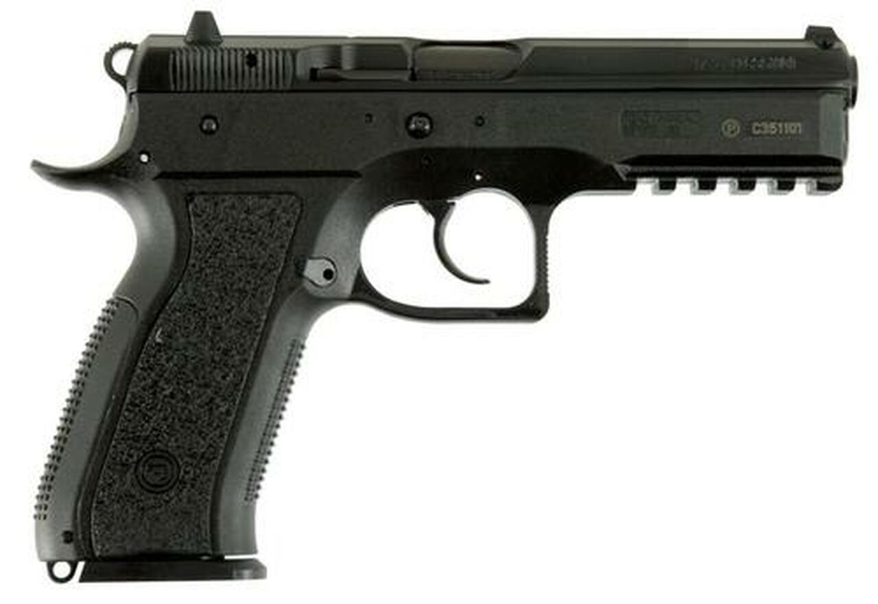 CZ SP-01 Phantom 9mm, 4.6", 10rd, Black Interchangeable Backstrap Grip