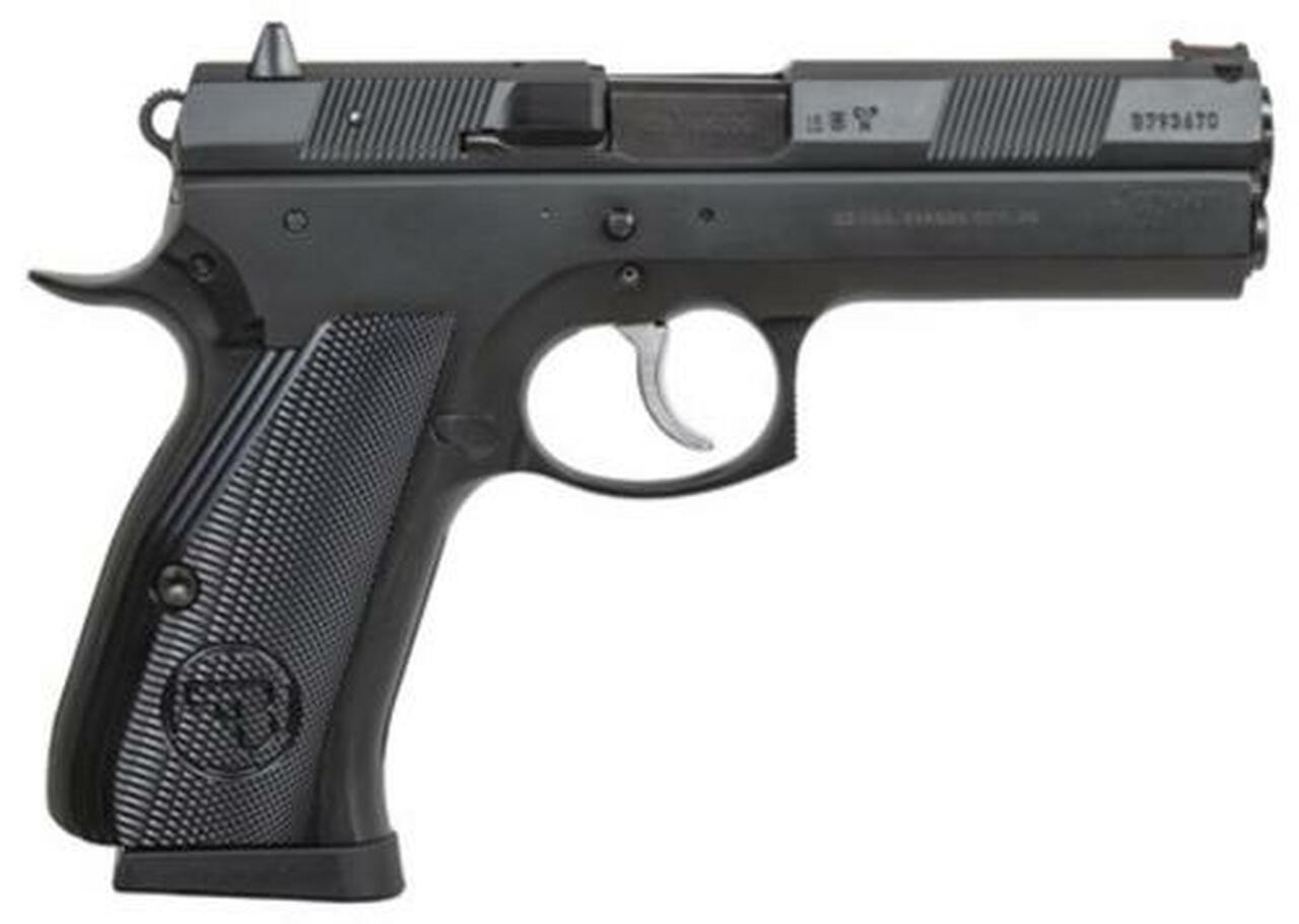 CZ 97 B, 45 ACP, 4.8" Barrel, 10rd Mag, Aluminum Grip, Black