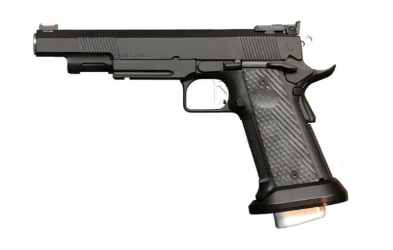 Dan Wesson Elite Series Mayhem .40 S&amp;W, 6" Barrel, Black, Adj. Sights, FO Front, 17rd Mags