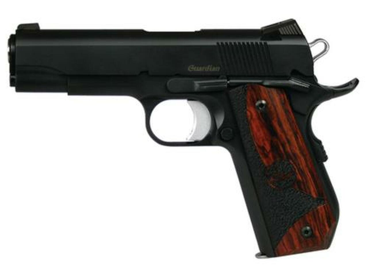 Dan Wesson DW Guardian SAO 9mm 4.25" Barrel, Wood Grip Black, 9rd
