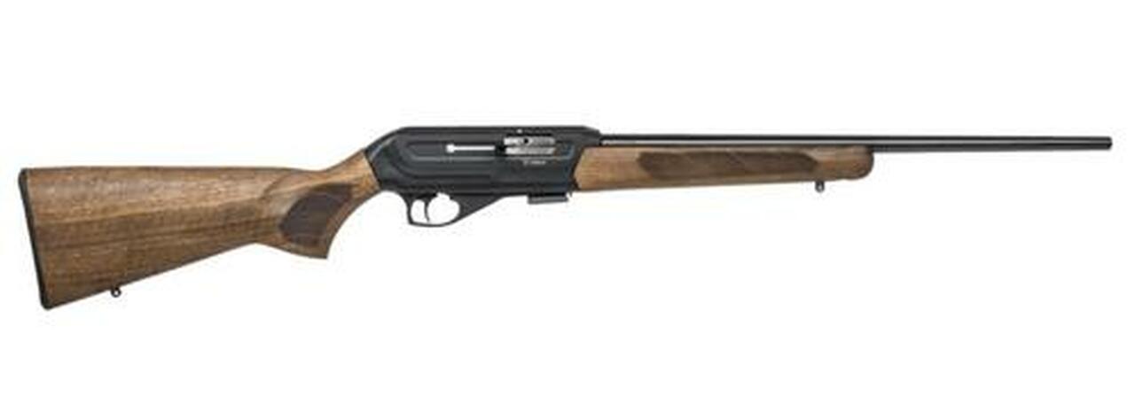 CZ 512 American, 22 LR, 20.5" Cold Hammer Forged Barrel, Blue Finish, Walnut Stock, 5 Rounds