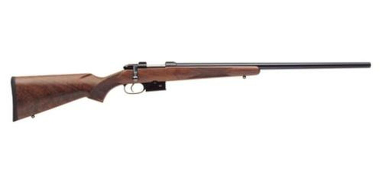CZ 527 Varmint 17 Hornet, 24" Barrel, Blue Finish, Walnut Stock, 5rd