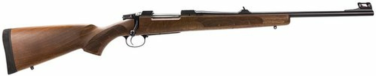 CZ 557 Carbine .30-06, Walnut Stock, Fixed Magazine, Iron Sights