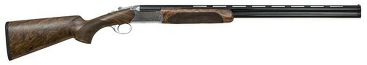 CZ, Supreme Field, 12 Gauge, 3" Chamber, 28" Barrel, Nickel Finish, Walnut Stock, 2 Rounds