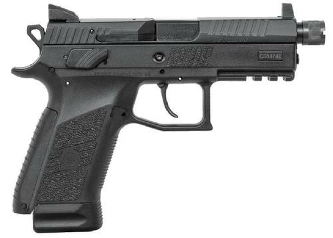 CZ P-07 Suppressor Ready, 9mm, 4.3", Black Nitride, 17rds
