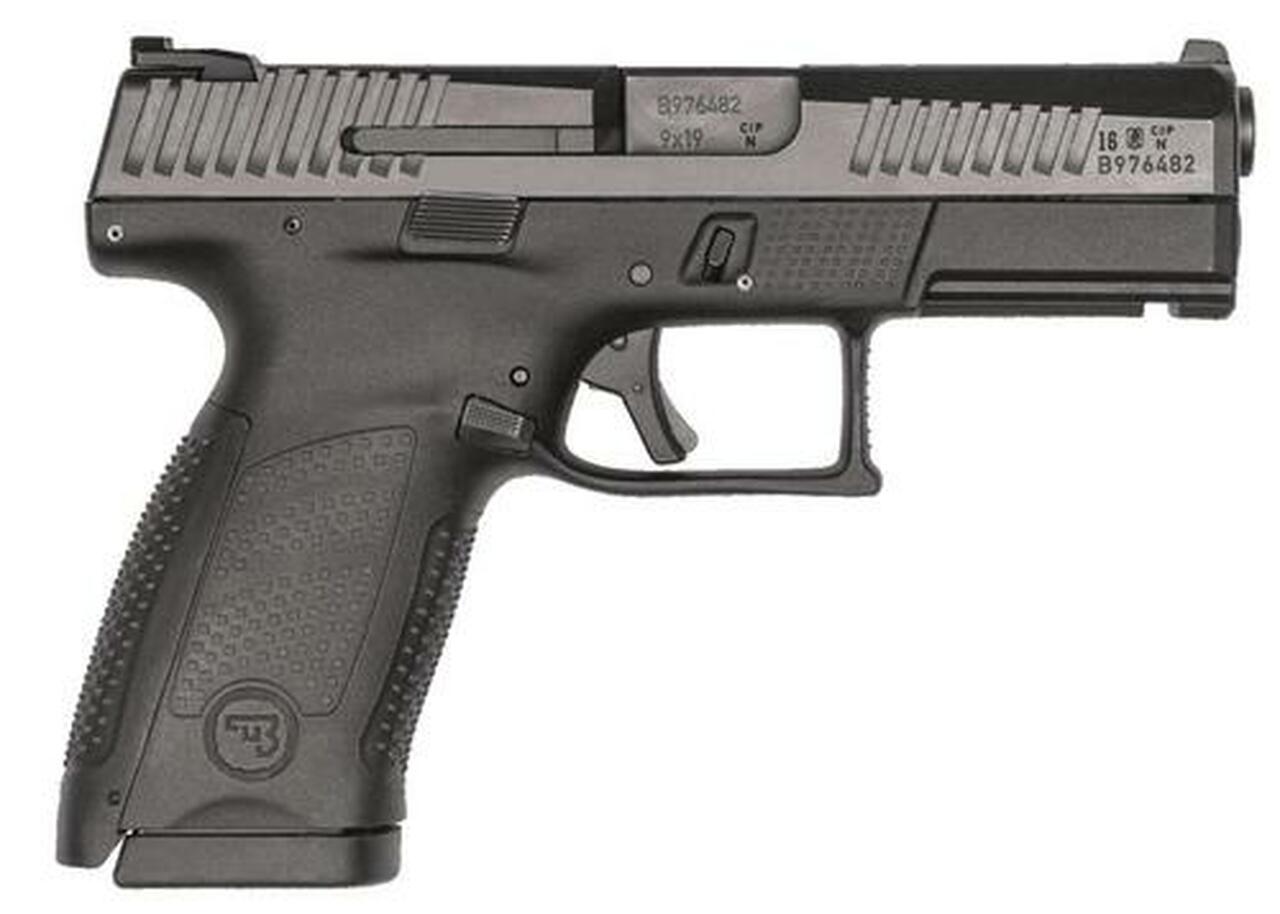 CZ P-10 Compact .40 S&amp;W, 4", Black, 12 rds