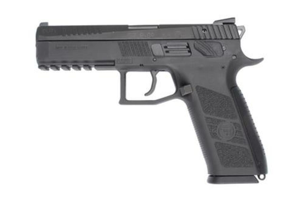 CZ P-09 Full Size DA/SA 40SW, 4.53" Poly Grip/Frame Black, 15rd