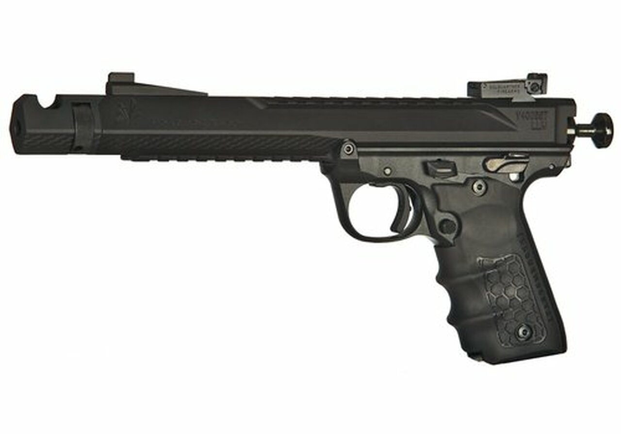 Volquartsen Black Mamba .22 LR, 6" Barrel, Target Sights, Black, 10rd