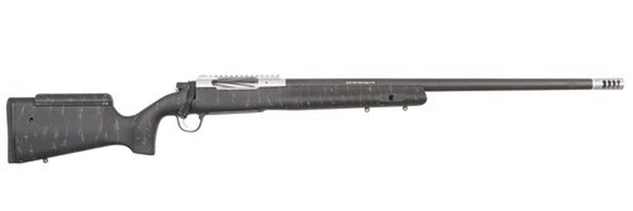 Christensen E.L.R. .26 Nosler, 26" Barrel, Black, Gray Webbing, 4rd
