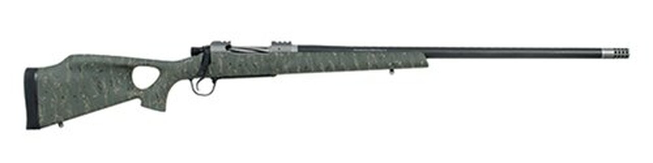 Christensen Arms Summit Ti-TH .28 Nosler, 26" Barrel, Aerograde Thumbhole, Black &amp; Tan, 4rd