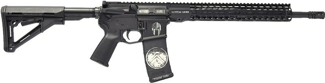 Stag AR-15 Molon Labe Edition 5.56/223 16" Barrel M-Lok Rail Optic Ready 30rd Mag