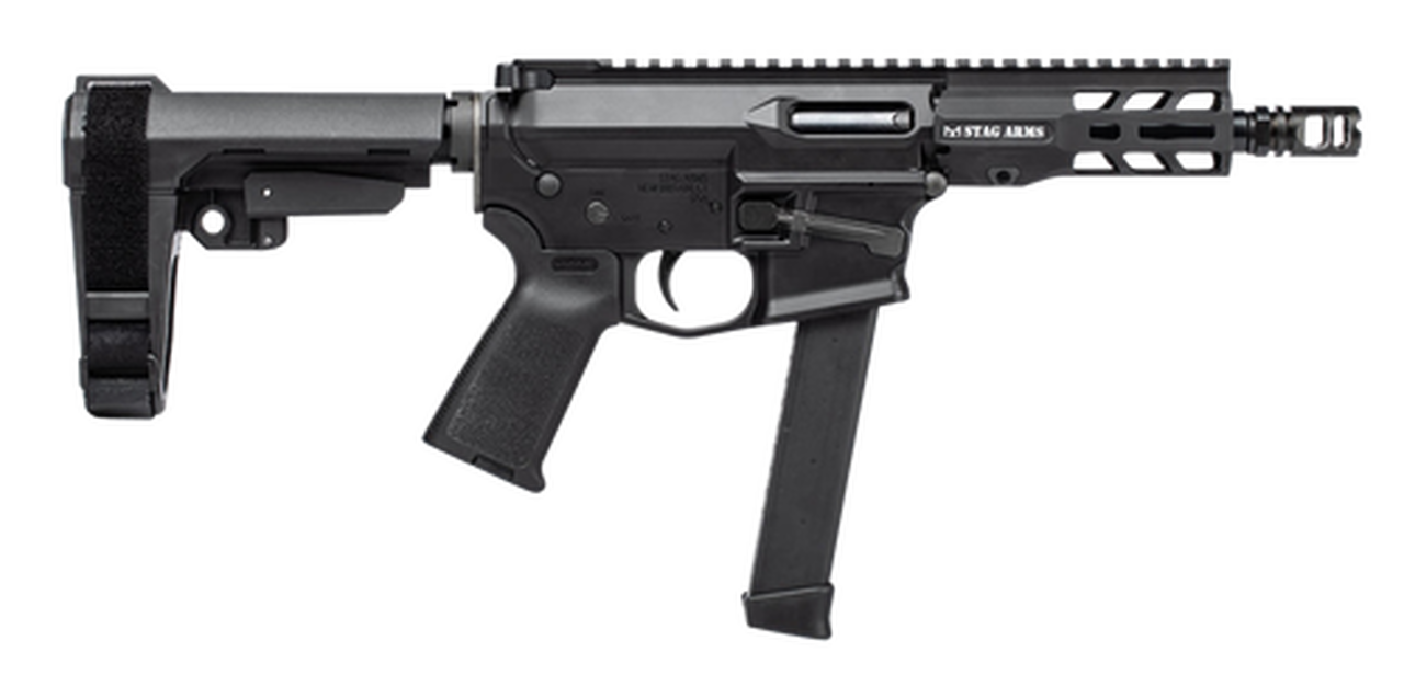 Stag Arms PXC-9 9mm, 5.5" Rubber Black Nitride
