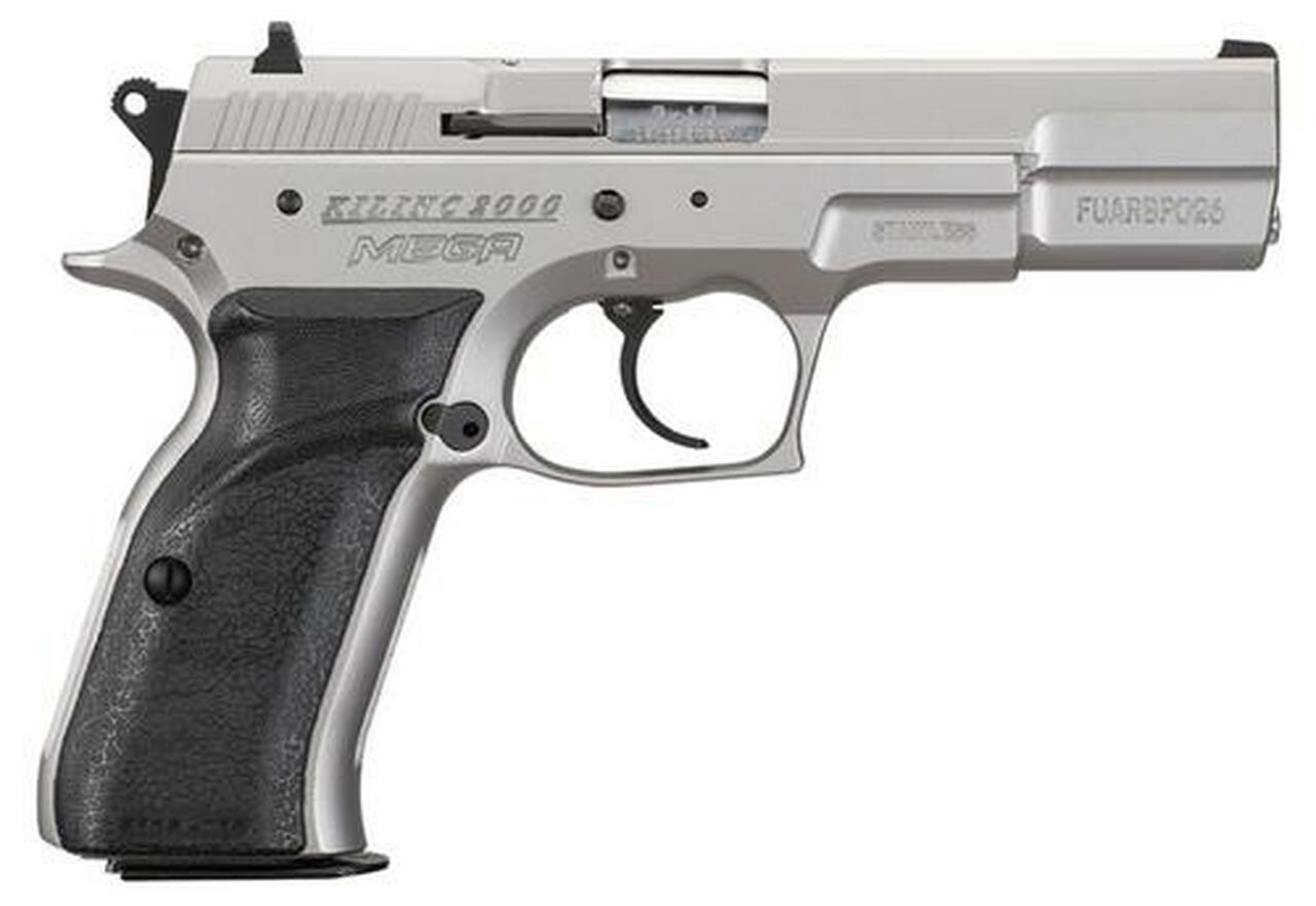 TR Imports Mega SS 9mm, 4.5", 17rd, Stainless Steel