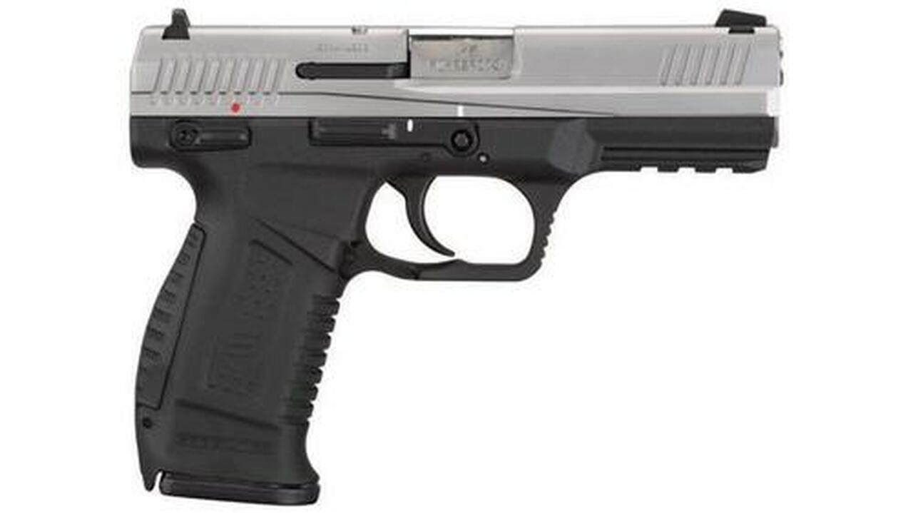 TRS ST9 45 ACP, 4.5", 12rd, Stainless Steel Slide