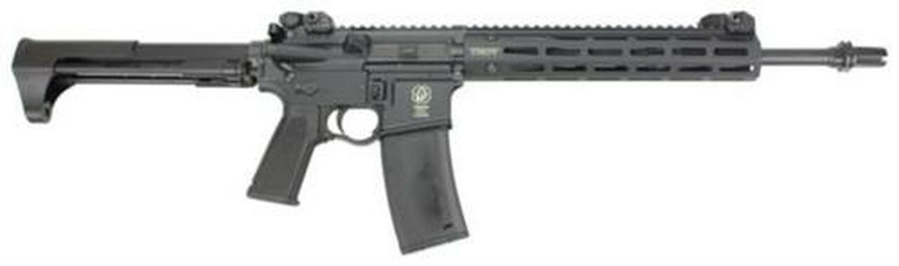 Troy M7A1 Carbine SA 223/5.56 14" Barrel, Troy PDW Collapsing Stock, Black, 30rd
