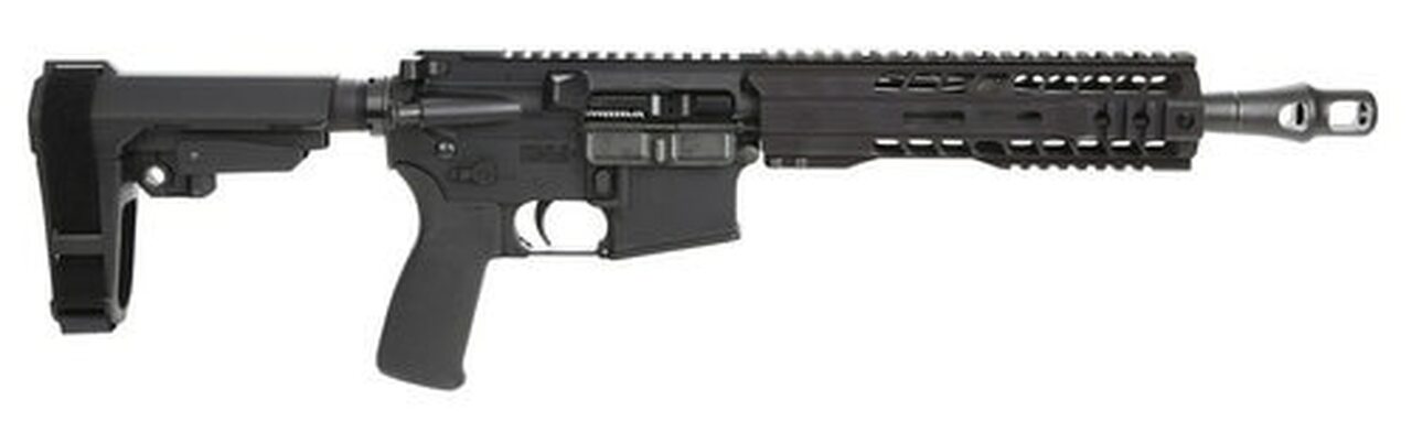 Radical Firearms Forged AR Pistol, .458 Socom, 10.5", 10rd, SBA3 Brace, Black