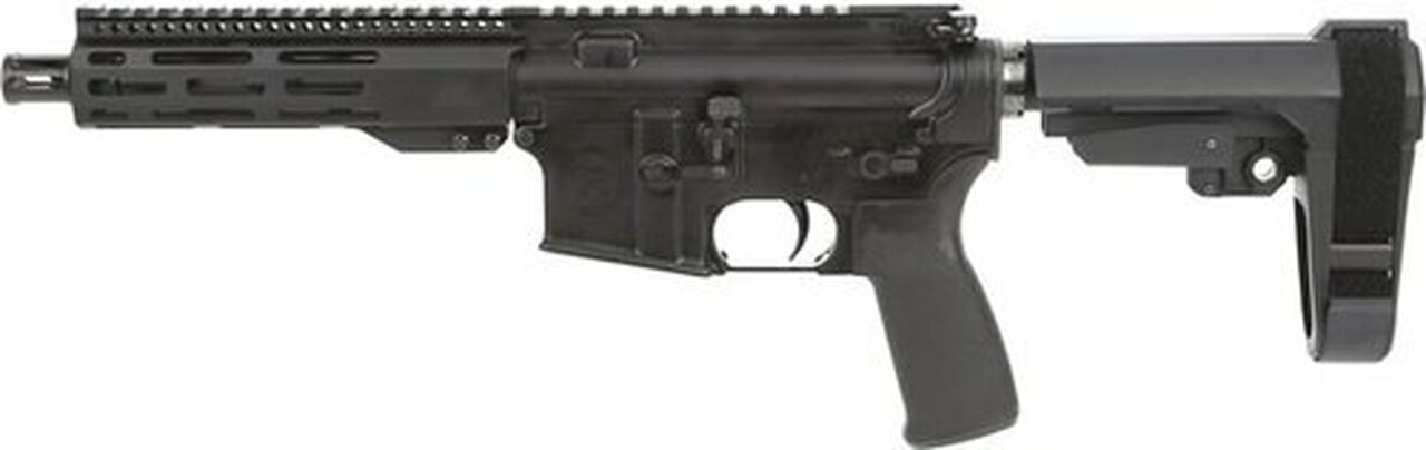 Radical Firearms RF Forged AR Pistol 223 Rem/5.56mm, 7.5" Barrel, 1:7 Twist, Aluminum Frame, Black, SB Tactical SBA3 Pistol Stabilizing Brace, 30Rd, 1 Magazine, 7" FCR M-LOK Handguard, B5 type 23 P-Grip, Ambidextrous Safety, A2 Fl