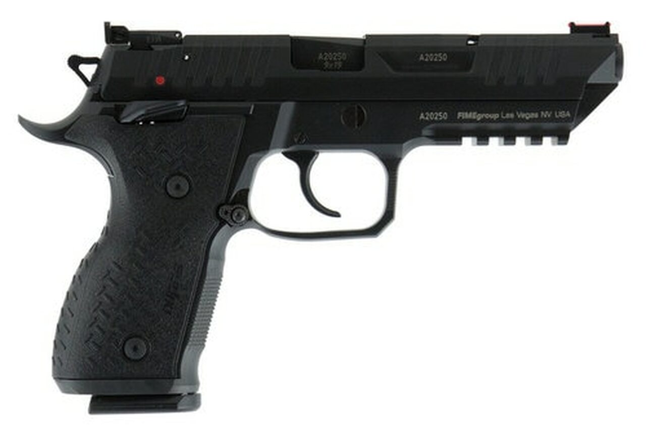 Arex Rex Alpha DA/SA 9mm, 5" Barrel, Black, Adjustable Sights, 17rd